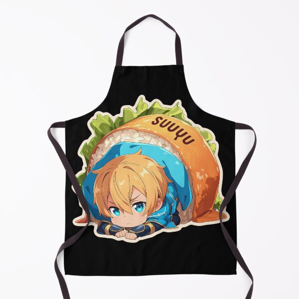 Item preview, Eugeo Sword Art Online Anime Kawaii Chibi Sushi Roll designed and sold by CarlosBender.