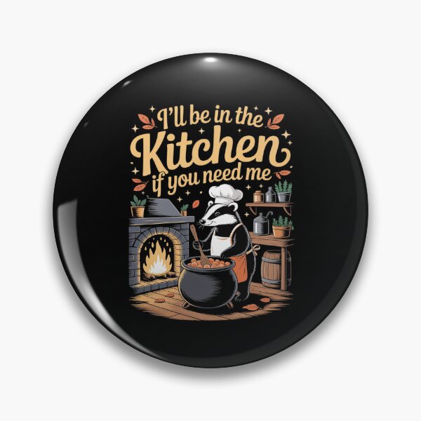 Item preview, Autumn Kitchen Magic Cooker Chef Cute Honey Badger Cooking designed and sold by JaskconLIfe23.