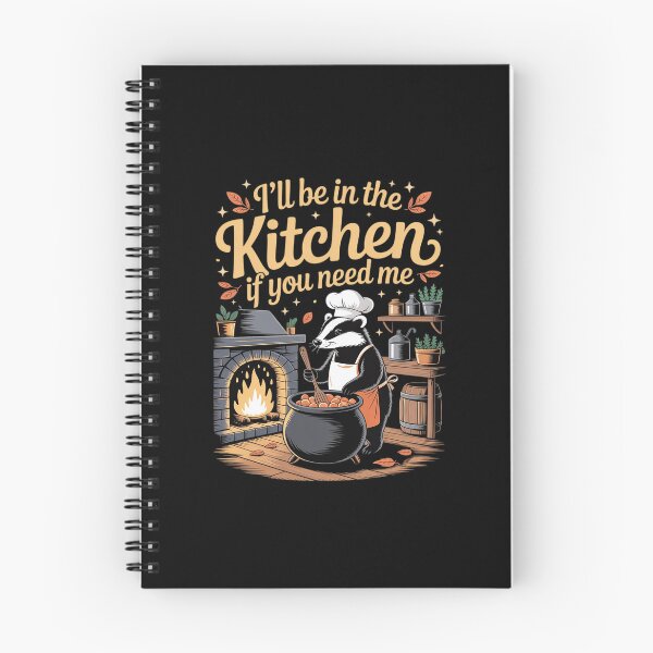 Item preview, Autumn Kitchen Magic Cooker Chef Cute Honey Badger Cooking designed and sold by JaskconLIfe23.