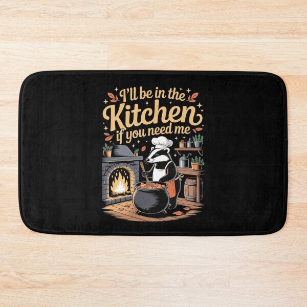 Item preview, Autumn Kitchen Magic Cooker Chef Cute Honey Badger Cooking designed and sold by JaskconLIfe23.