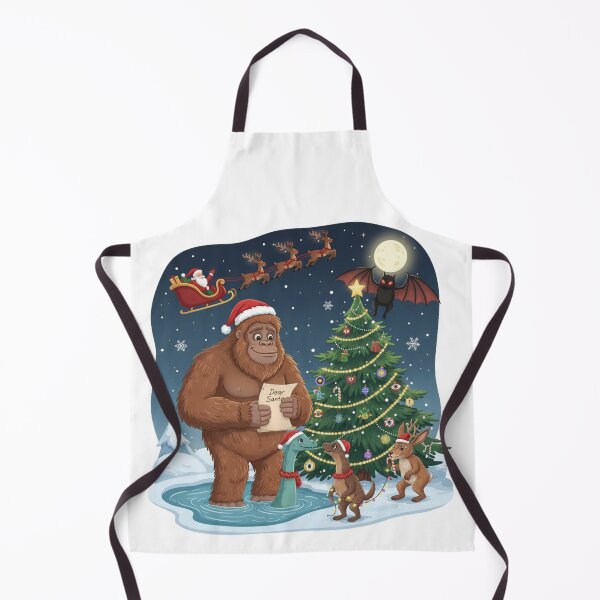 Item preview, A Merry Cryptid Christmas designed and sold by CryptidCharm.