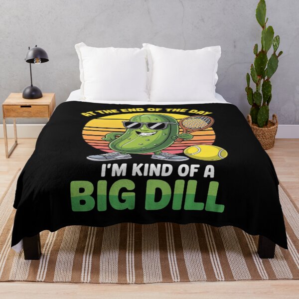 Item preview, Big Dill Pickleball King Pun Paddle Sport End Of Day  designed and sold by CombatTask.