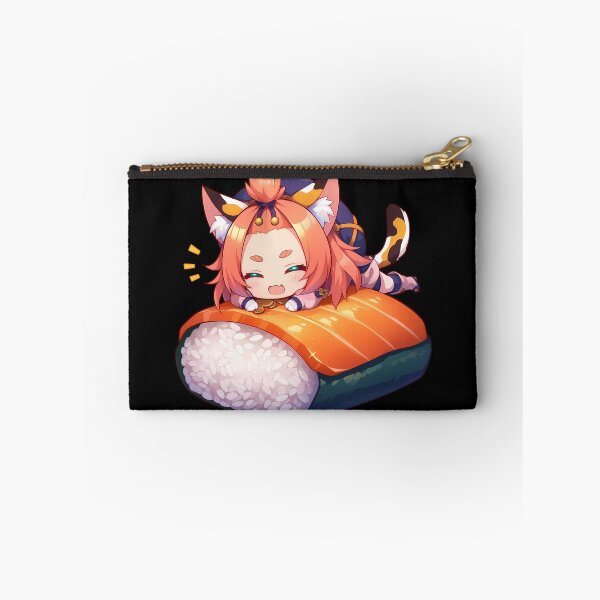 Item preview, Diona Genshin Impact Game Girl Kawaii Chibi Sushi Roll designed and sold by CarlosBender.