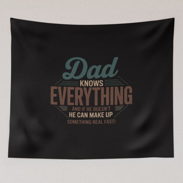 Item preview, Dad knows everything for father's day designed and sold by margaridroso.