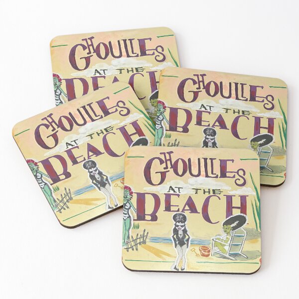 Item preview, Ghoulies at the Beach designed and sold by Marsh Hippie.