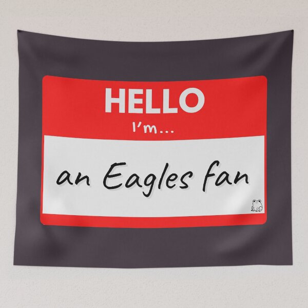 Item preview, Hello I’m an Eagles Fan – Red designed and sold by buglevel.