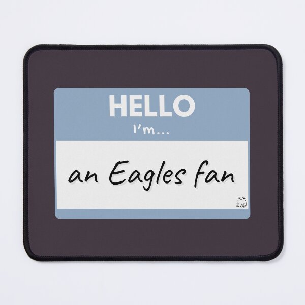 Item preview, Hello I’m an Eagles Fan – Blue designed and sold by buglevel.