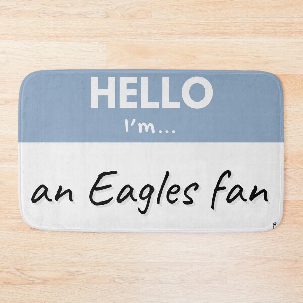 Item preview, Hello I’m an Eagles Fan – Blue designed and sold by buglevel.