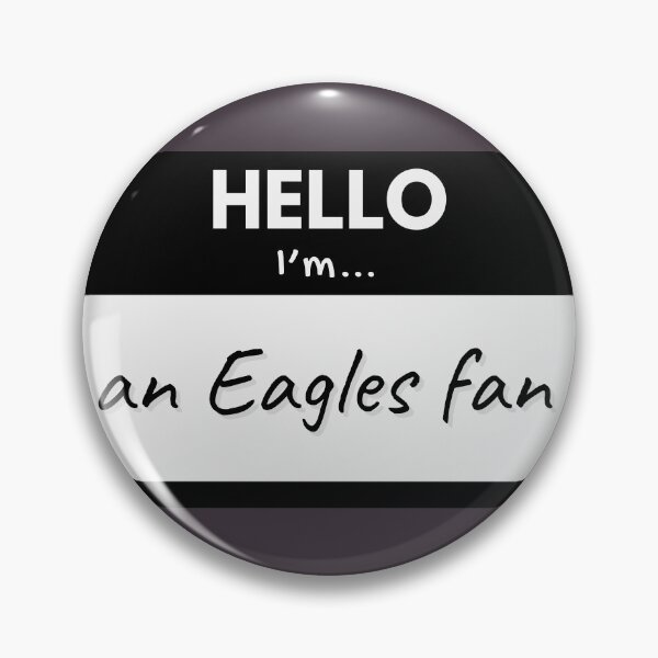 Item preview, Hello I’m an Eagles Fan – Black designed and sold by buglevel.