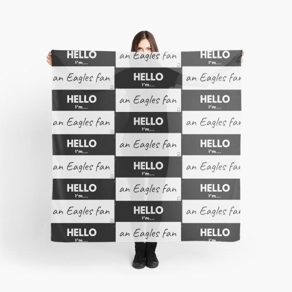 Item preview, Hello I’m an Eagles Fan – Black designed and sold by buglevel.