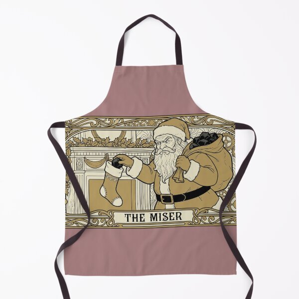 Item preview, The Miser Angry Santa Claus Tarot Card designed and sold by ScáthSolasLife.