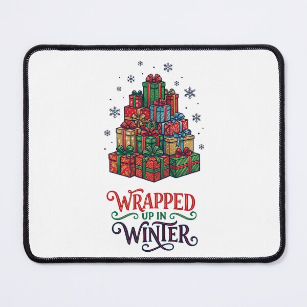 Item preview, WRAPPED UP IN WINTER Festive Gift Stack designed and sold by Quillway.