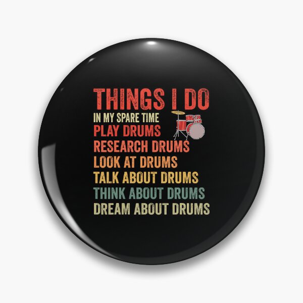 Item preview, Drumming Drumset Drums Percussionist Funny Drummer Women Men designed and sold by EstherDiane.