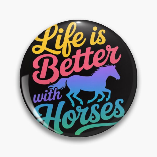 Item preview, Cute Life Is Better With Horses Horseback Riding designed and sold by margaridroso.