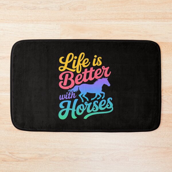 Item preview, Cute Life Is Better With Horses Horseback Riding designed and sold by margaridroso.