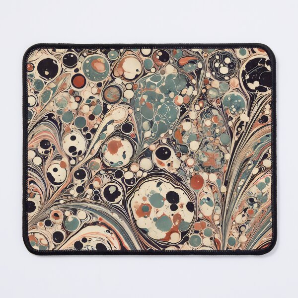 Item preview, Vintage Marbled Paper Pattern Retro Abstract Design designed and sold by PinUpPizzazz.