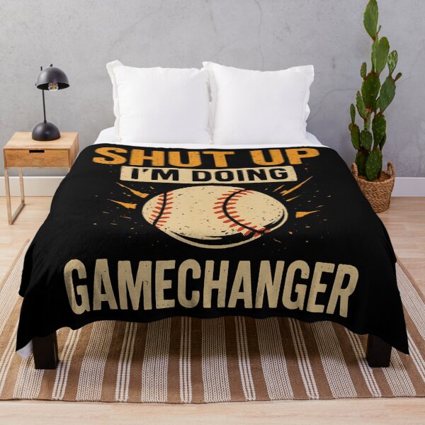 Item preview, Shut Up I'M Doing Gamechanger Baseball Softball Cheer designed and sold by DorisElaine.