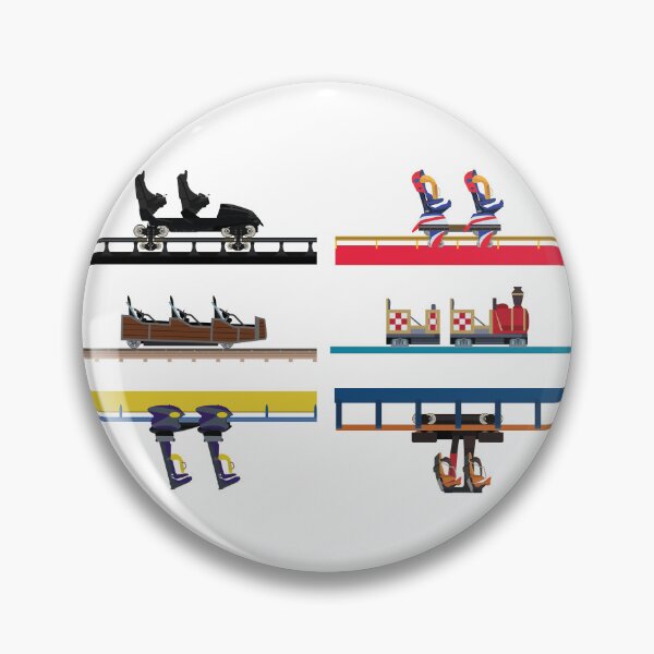 Item preview, Parque Warner Madrid Coaster Cars Design designed and sold by CoasterMerch.