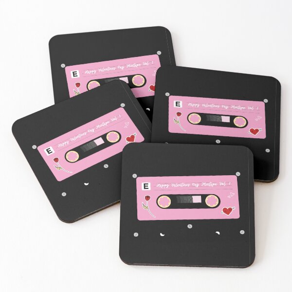 Item preview, Casete rosa y negro designed and sold by CapriCreatives.