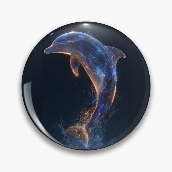 Item preview, Starborne Dolphin of the Lightwaves designed and sold by ArgentoArt.