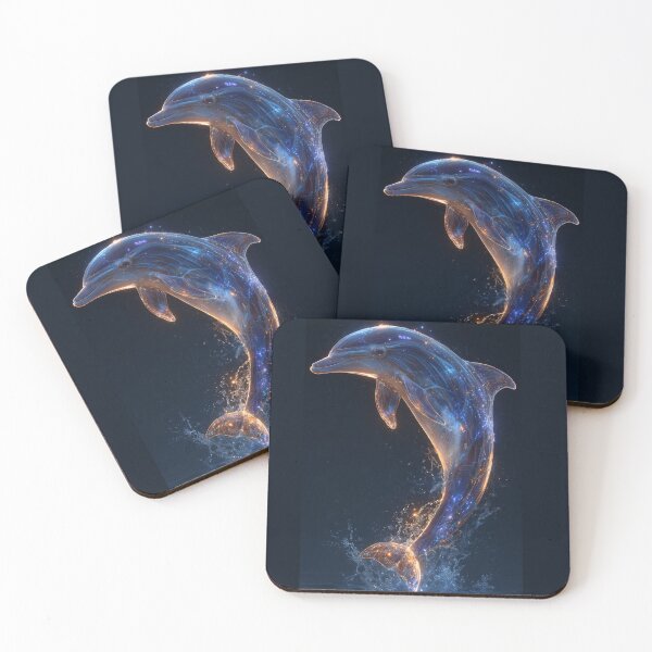 Item preview, Starborne Dolphin of the Lightwaves designed and sold by ArgentoArt.