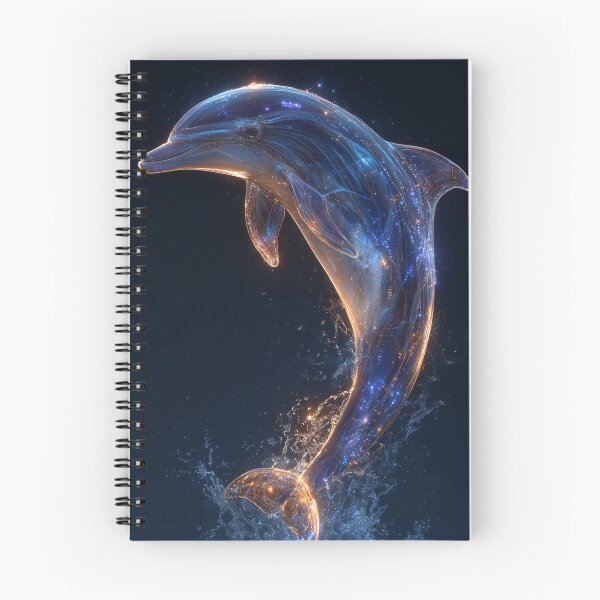 Item preview, Starborne Dolphin of the Lightwaves designed and sold by ArgentoArt.