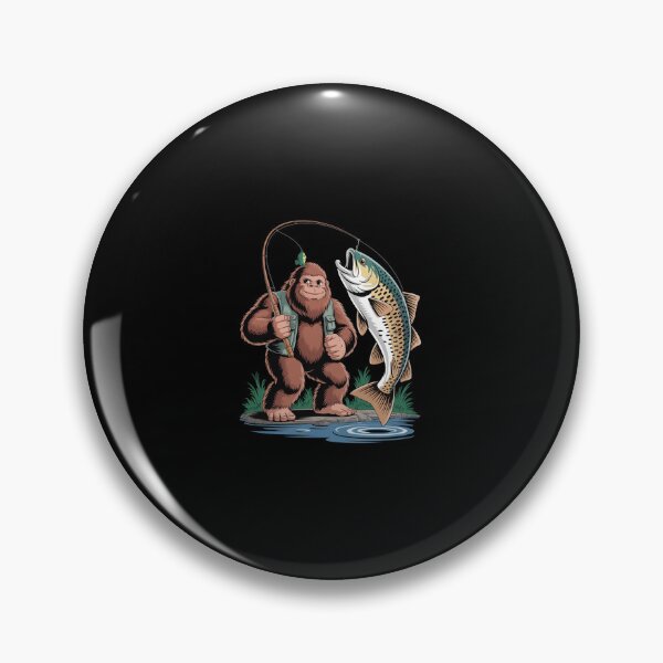 Item preview, Bigfoot Bowfin Fishing Dogfish Fisherman Cryptid Sasquatch  designed and sold by CombatTask.