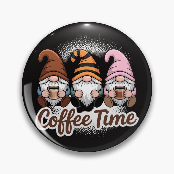 Item preview, Cute Gnomes Coffee Time Caffeine designed and sold by margaridroso.