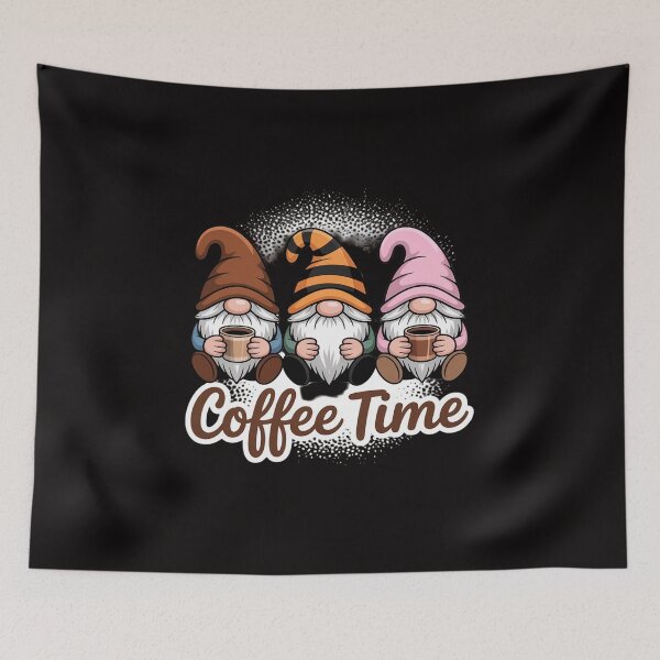 Item preview, Cute Gnomes Coffee Time Caffeine designed and sold by margaridroso.