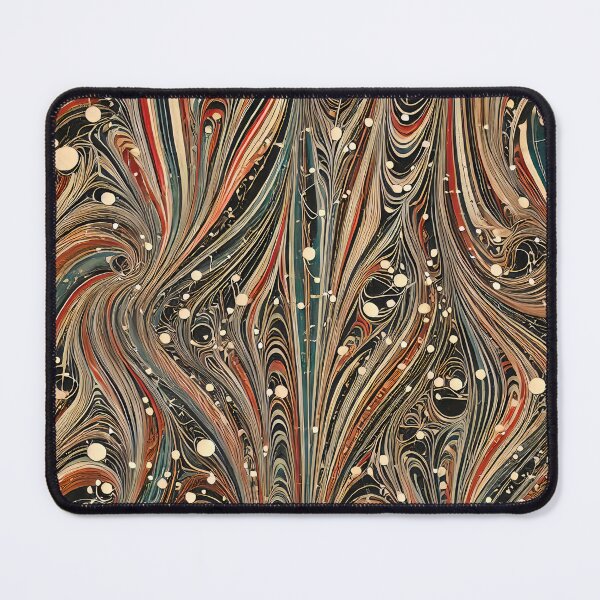 Item preview, Vintage Marbled Paper Pattern Retro Abstract Design designed and sold by PinUpPizzazz.