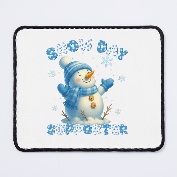 Item preview, Snow Day Supporter Cute Snowman Snowflake Christmas Xmas Kid designed and sold by DeborahCarolyn.