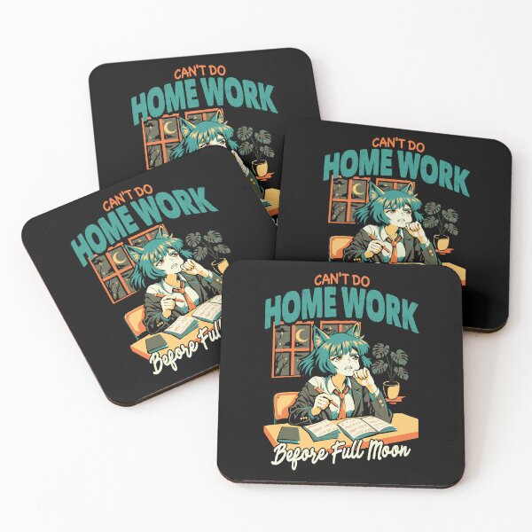 Item preview, Can’t Do Homework Before Full Moon designed and sold by Pupung oktavian.