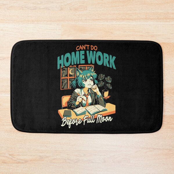 Item preview, Can’t Do Homework Before Full Moon designed and sold by Pupung oktavian.