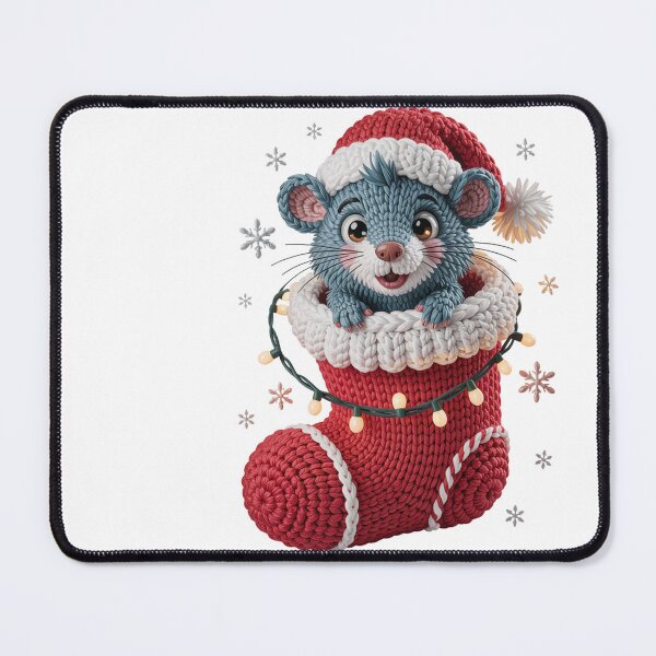 Item preview, Christmas Shrew T-Shirt – Kawaii Holiday Mouse Design, Funny Winter Animal Tee, Cute Xmas Gift Idea for Kids & Adults designed and sold by kaka8888.
