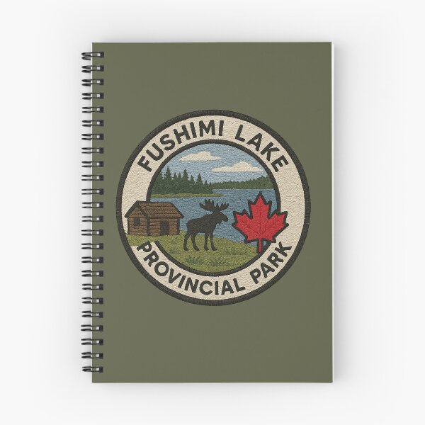 Item preview, Fushimi Lake Provincial Park patch designed and sold by CompassLake.