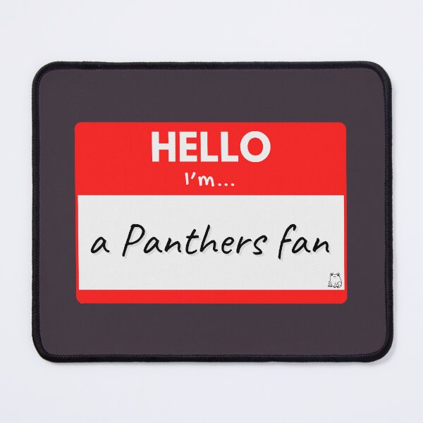 Item preview, Hello I’m a Panthers Fan – Red designed and sold by buglevel.