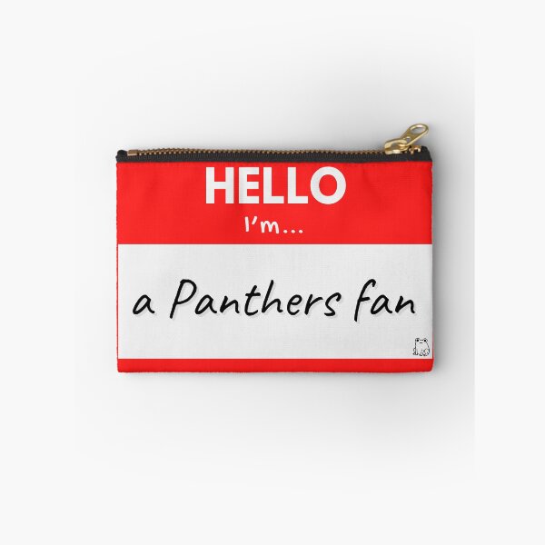 Item preview, Hello I’m a Panthers Fan – Red designed and sold by buglevel.