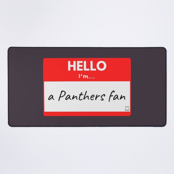 Item preview, Hello I’m a Panthers Fan – Red designed and sold by buglevel.