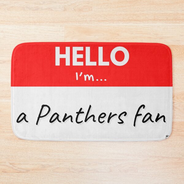 Item preview, Hello I’m a Panthers Fan – Red designed and sold by buglevel.