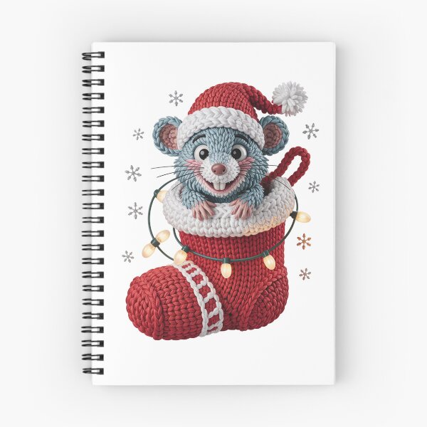 Item preview, Christmas Shrew  T-Shirt – Kawaii Holiday Mouse Design, Funny Winter Animal Tee, Cute Xmas Gift Idea for Kids & Adults designed and sold by kaka8888.