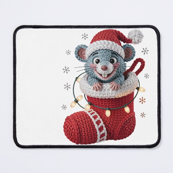 Item preview, Christmas Shrew T-Shirt – Kawaii Holiday Mouse Design, Funny Winter Animal Tee, Cute Xmas Gift Idea for Kids & Adults designed and sold by kaka8888.