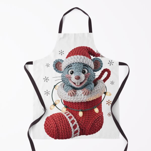 Item preview, Christmas Shrew T-Shirt – Kawaii Holiday Mouse Design, Funny Winter Animal Tee, Cute Xmas Gift Idea for Kids & Adults designed and sold by kaka8888.