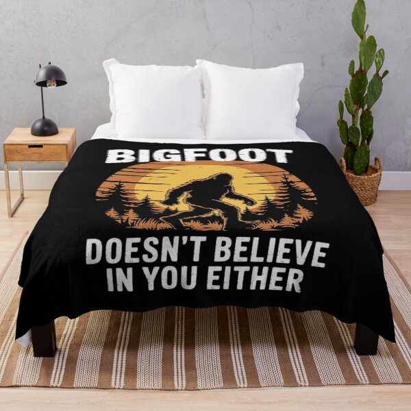 Item preview, Bigfoot Doesn't Believe in You Either Distressed  designed and sold by PowAcademy.