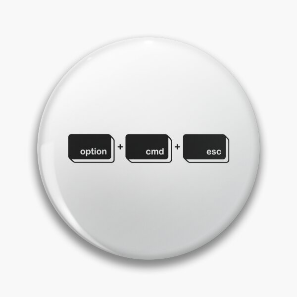 Item preview, Mac Force Quit Option Command Escape Keys designed and sold by THP Creative.