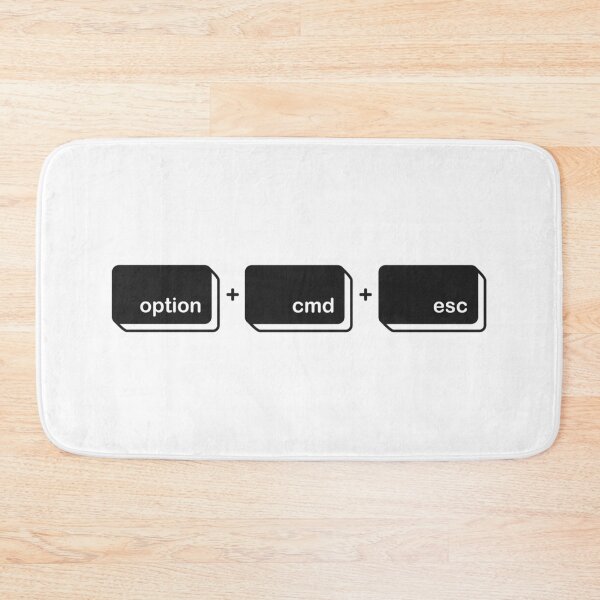 Item preview, Mac Force Quit Option Command Escape Keys designed and sold by THP Creative.