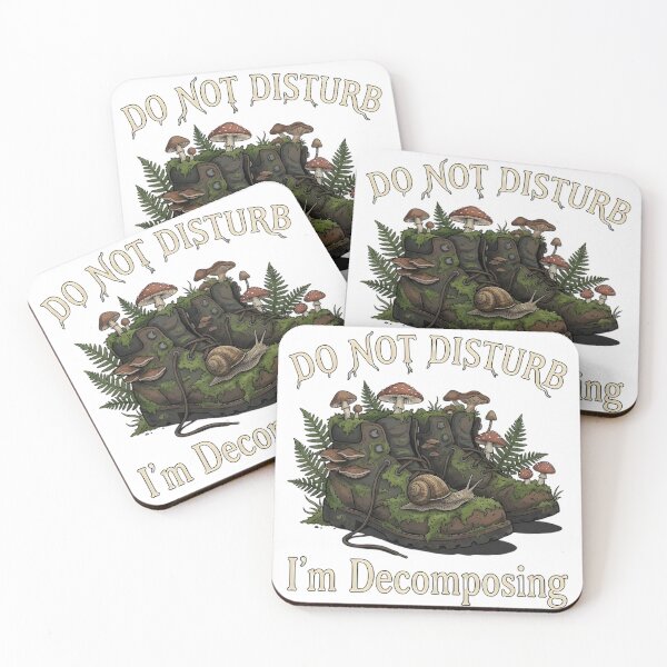 Item preview, Do Not Disturb I'm Decomposing Shirt Funny Goblincore Cottagecore Mushroom Tee - Dark Humor Gift designed and sold by bendypraetor0f.