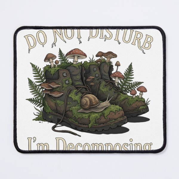 Item preview, Do Not Disturb I'm Decomposing Shirt Funny Goblincore Cottagecore Mushroom Tee - Dark Humor Gift designed and sold by bendypraetor0f.
