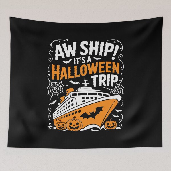 Item preview, Aw Ship It’s a Halloween Trip Cruise Spooky Season designed and sold by JaskconLIfe23.