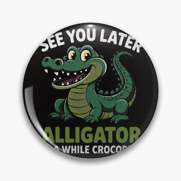 Artikelvorschau, Krokodile, wir sehen uns später, Alligator, in einer Weile, Krokodil entworfen und verkauft von margaridroso.