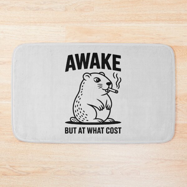 Item preview, Awake But at What Cost - Smoking Capybara designed and sold by JaskconLIfe23.